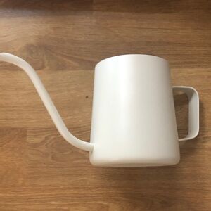 Matte White Gooseneck Watering Can